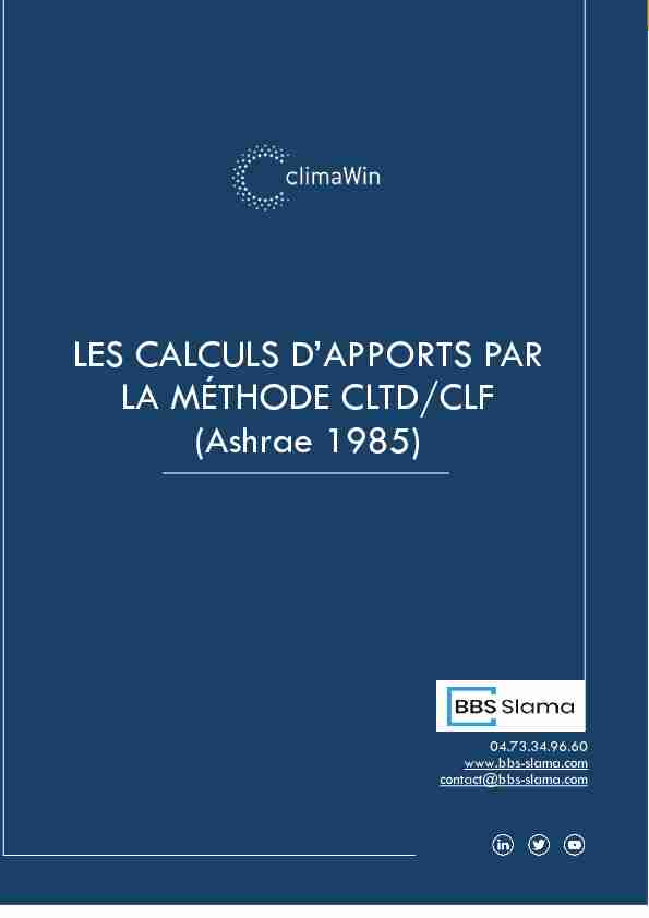 [PDF] LES CALCULS DAPPORTS PAR LA MÉTHODE  - BBS Logiciels