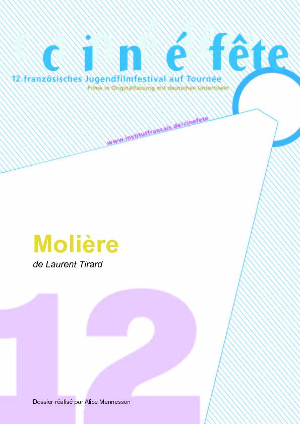 Cinéfête 12  Dossier « Molière - WordPresscom
