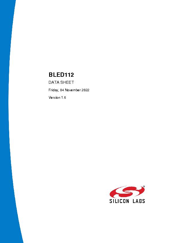BLED112 - Silicon Labs