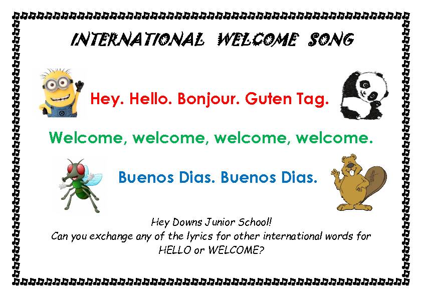 [PDF] Hey Hello Bonjour Guten Tag Welcome, welcome, welcome