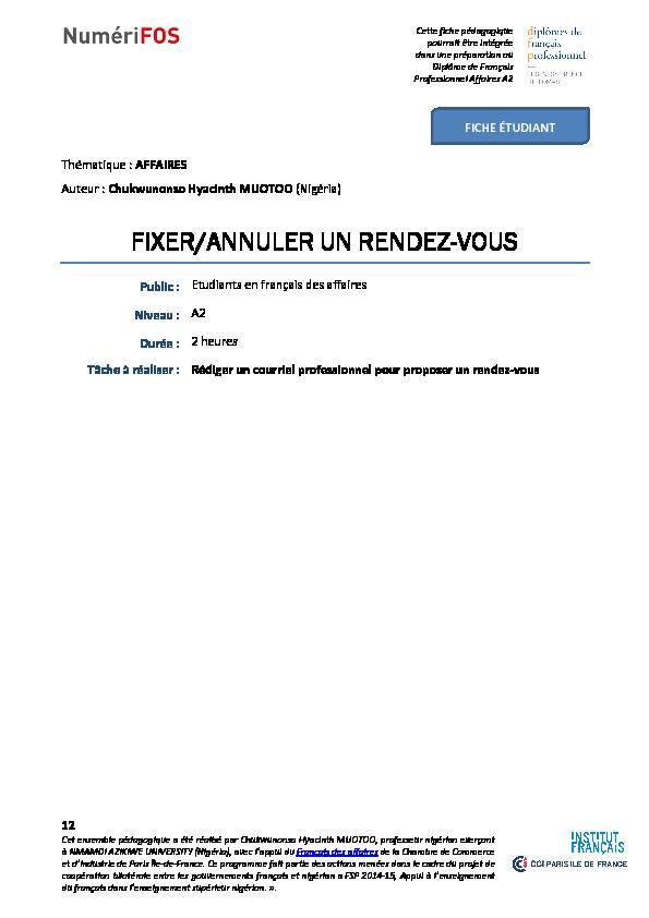 Searches related to rappeler un rendez vous par mail filetype:pdf