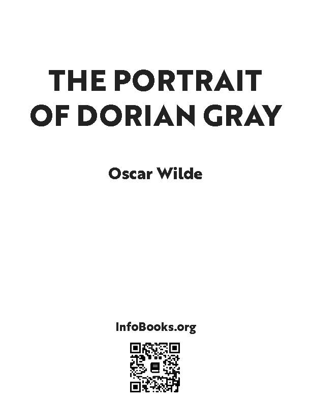 THE PORTRAIT OF DORIAN GRAY - infobooksorg