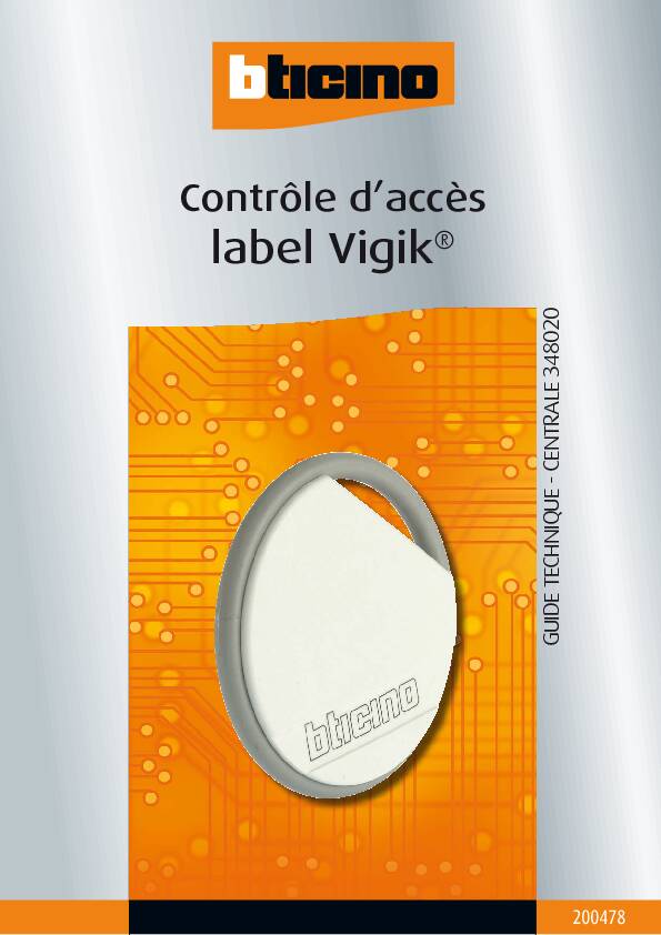 Contrôle d’accès label Vigik - Legrand