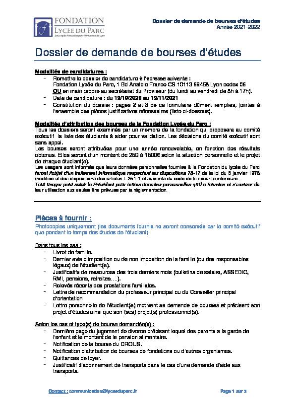 Searches related to dossier de demande de bourse uir filetype:pdf