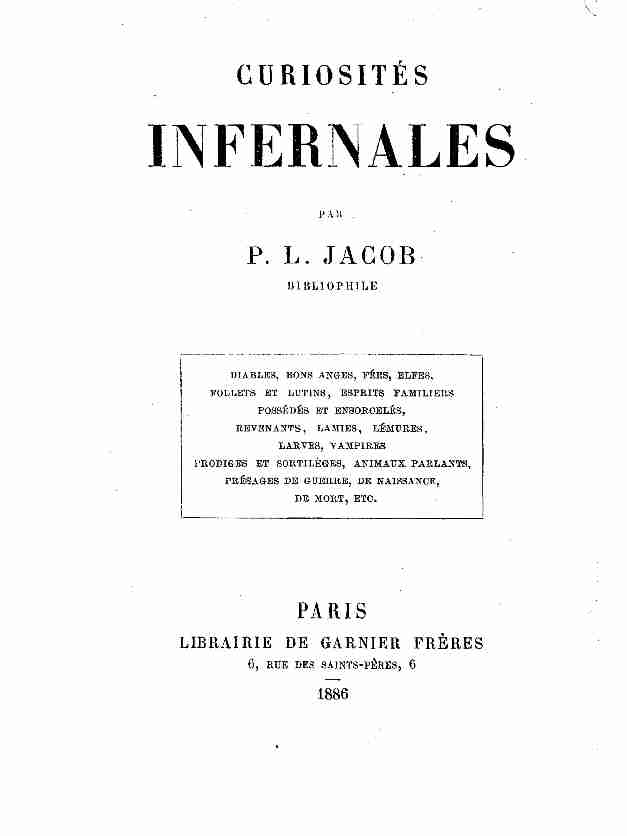 [PDF] Curiosités infernales - IAPSOPcom