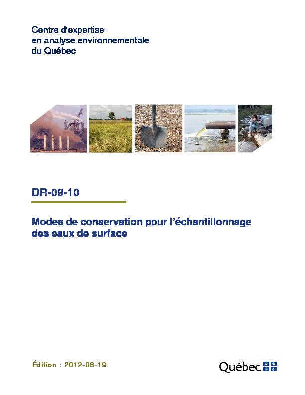 Searches related to conservation de l eau potable filetype:pdf
