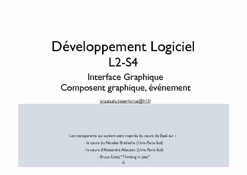 [PDF] Cours 5 - interface graphiquekey
