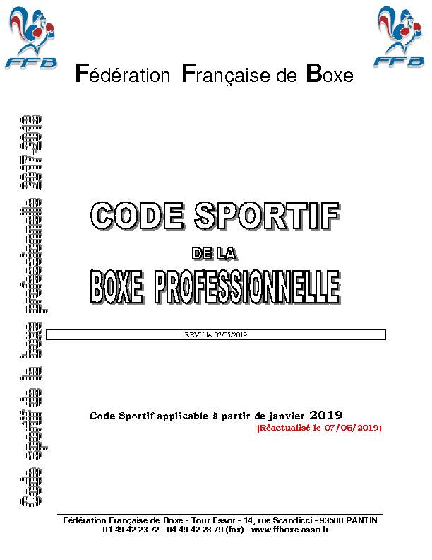 Fédération Française de Boxe - ff-boxecom