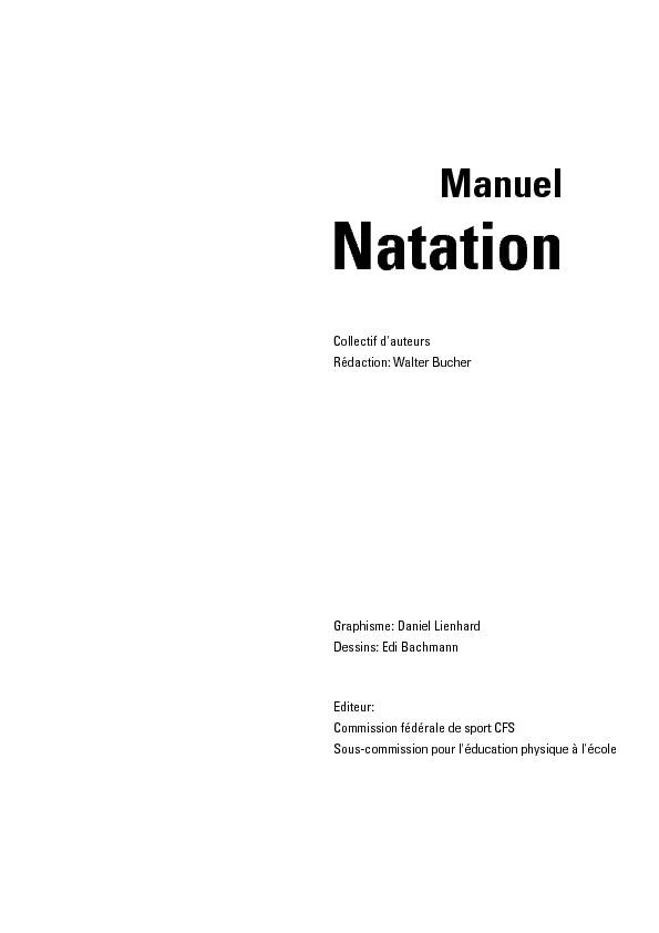 Manuel Natation - mobilesportch