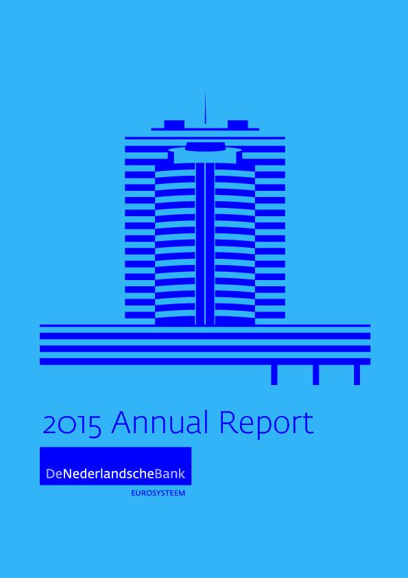 2015 Annual Report - De Nederlandsche Bank