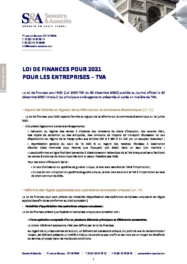 Searches related to loi de finance 2017 france tva filetype:pdf