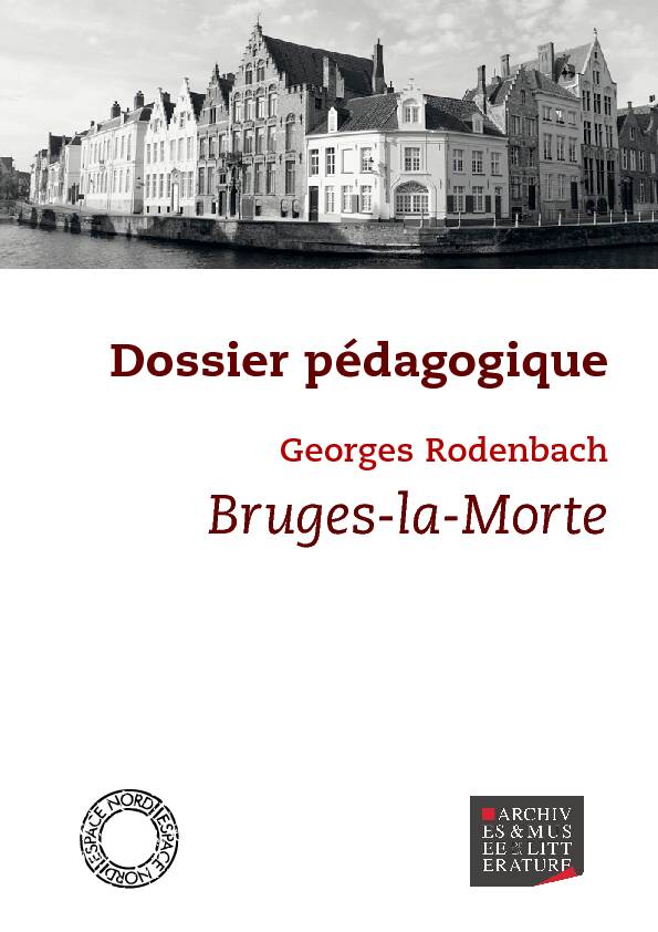 Georges Rodenbach Bruges-la-Morte