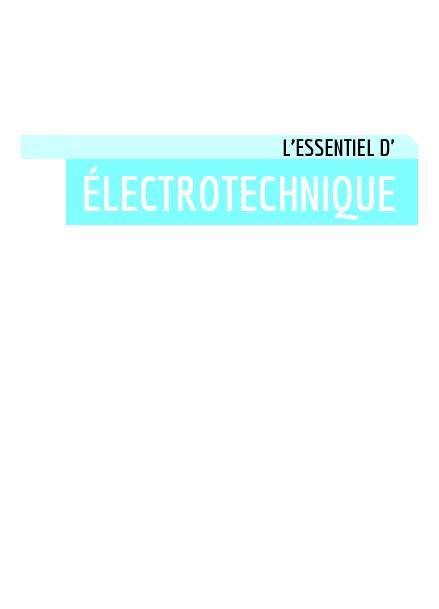 Aide- MéMoire Électrotechnique - Dunod