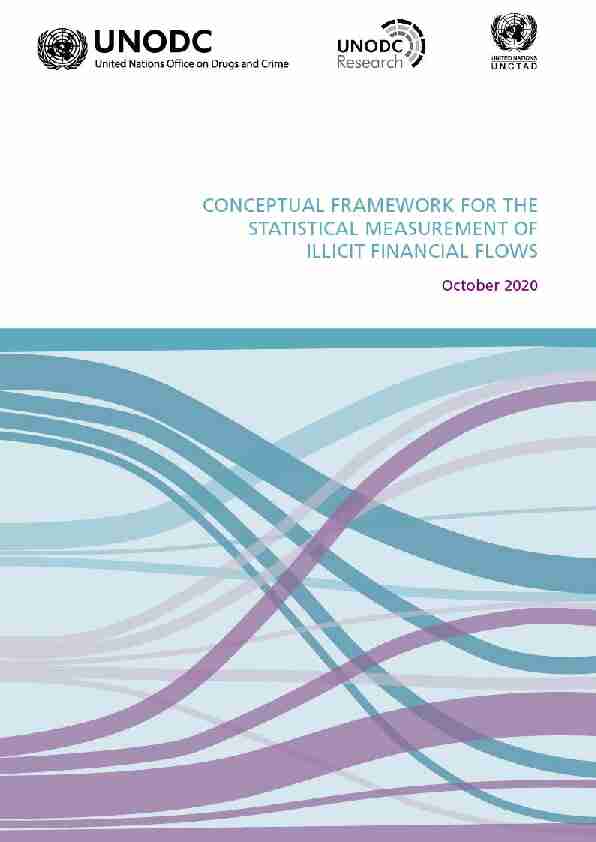 UNODC Conceptual Framework for the Statistical Measurement of
