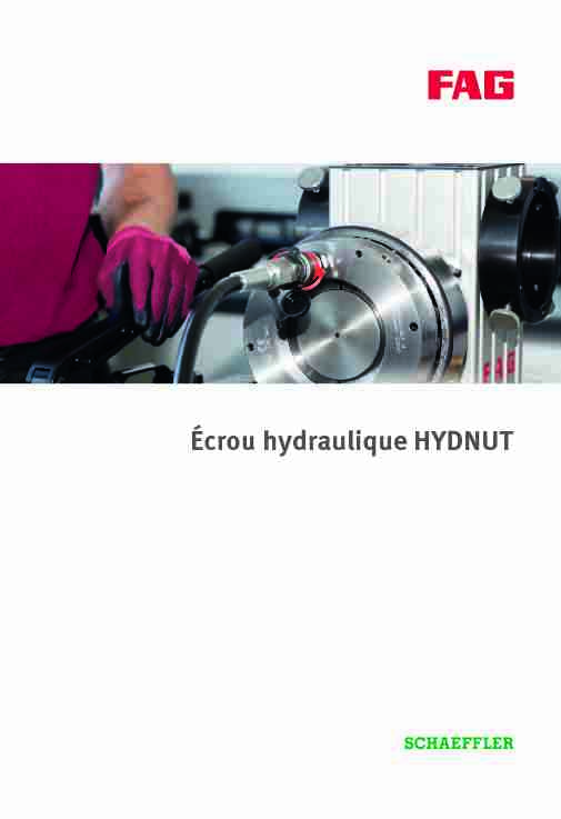 Écrou hydraulique HYDNUT