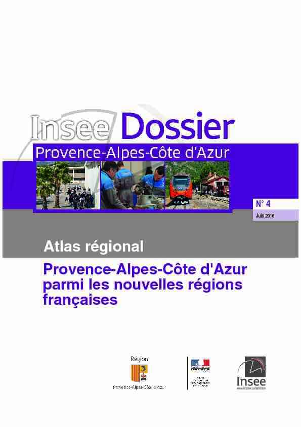 Atlas régional Provence-Alpes-Côte dAzur parmi les nouvelles