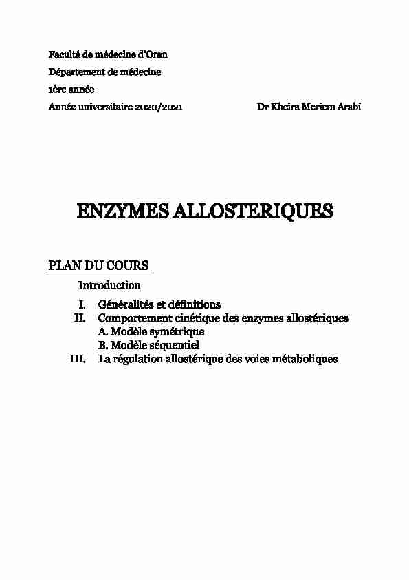 Enzymes allostériques 2020 2021.pdf