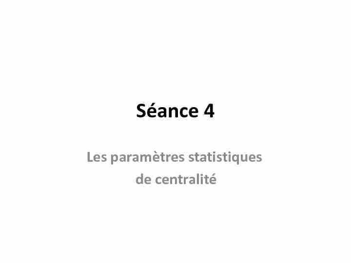 [PDF] Séance 4