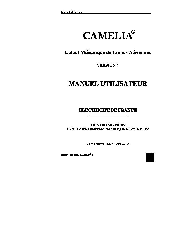 [PDF] CAMELIA