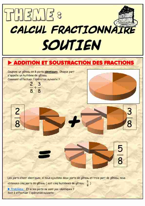 [PDF] Calcul fractionnaire - Soutien - Collège Le Castillon
