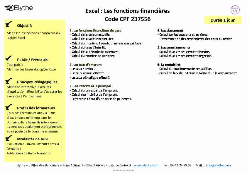 Searches related to fonctions financières excel 2010 filetype:pdf