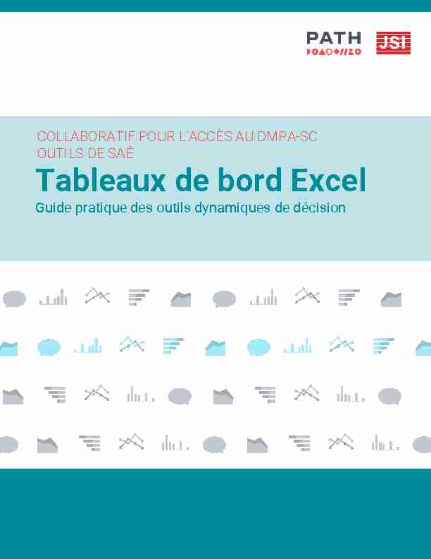 Tableaux de bord Excel  Outils de SAÉ DMPA-SC