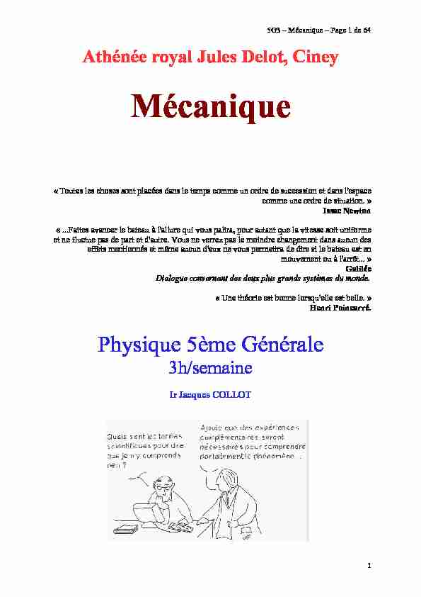[PDF] Mécanique