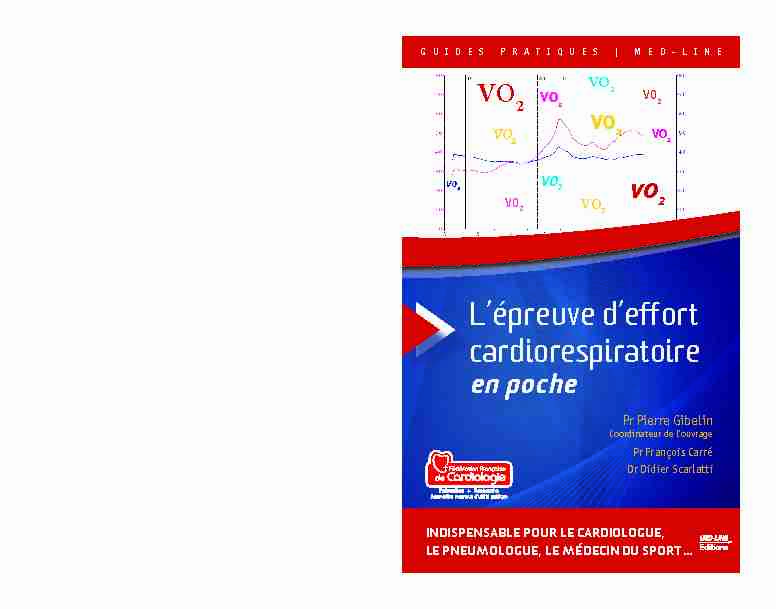 [PDF] Lépreuve deffort cardiorespiratoire - Med-Line