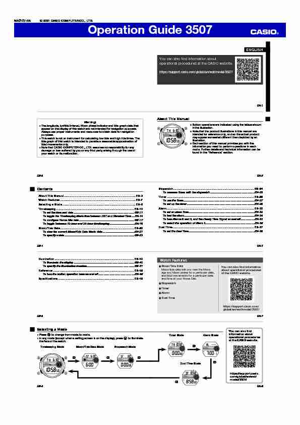 MA2107-EA Operation Guide 3507 - CASIO Official Website