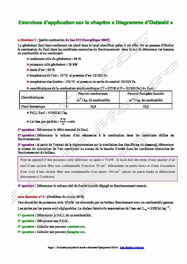 Searches related to pouvoir comburivore d un combustible filetype:pdf