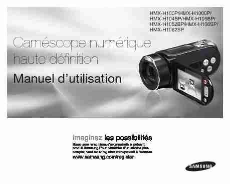 Caméscope numérique haute définition