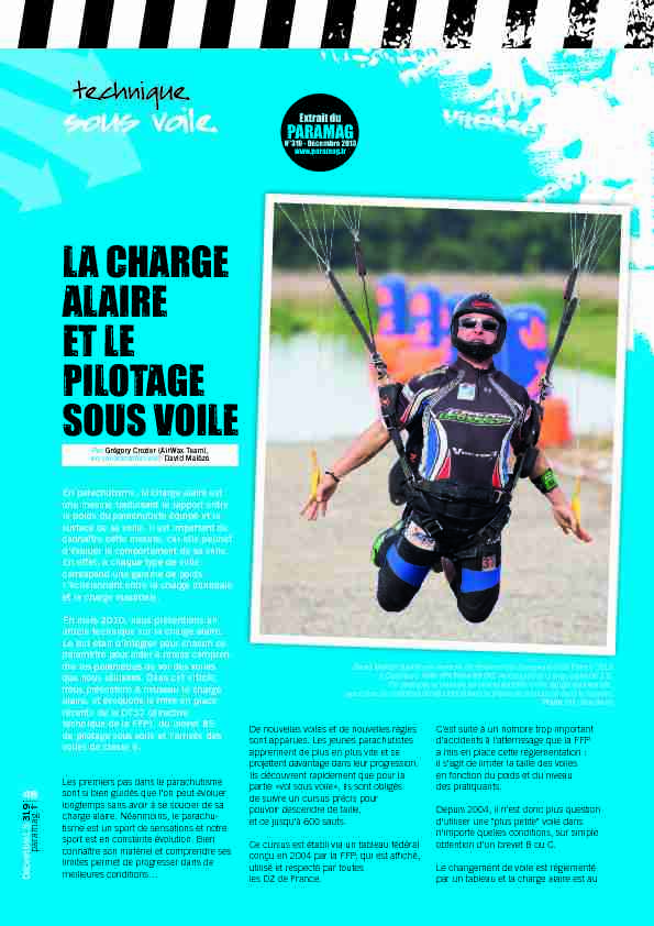 [PDF] Charge alair / Pilotage sous voile - AirWax FreeFly
