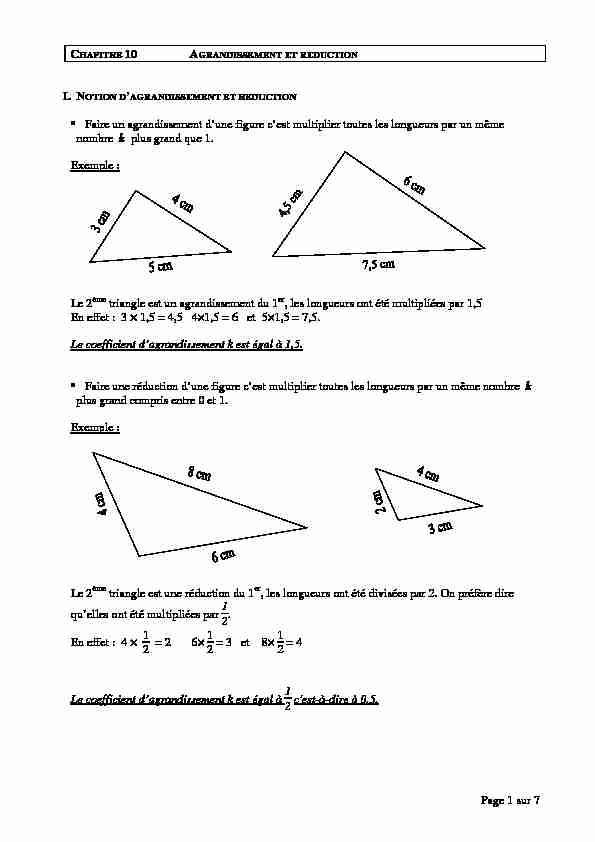 [PDF] triangle est un agrandissement du 1