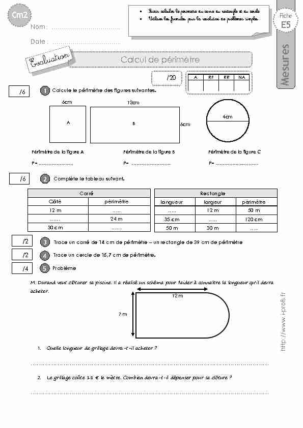 [PDF] cm2-evaluation-perimetrespdf - I Profs