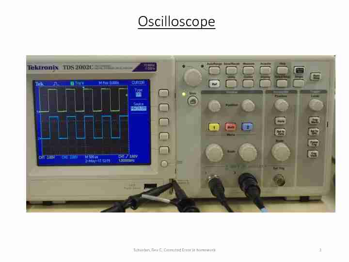 Oscilloscope