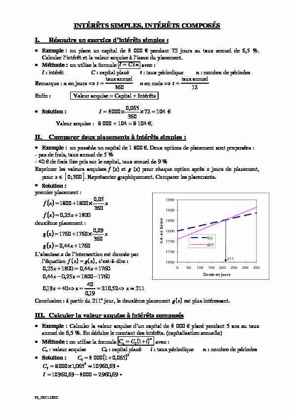Searches related to formule interet composé excel filetype:pdf