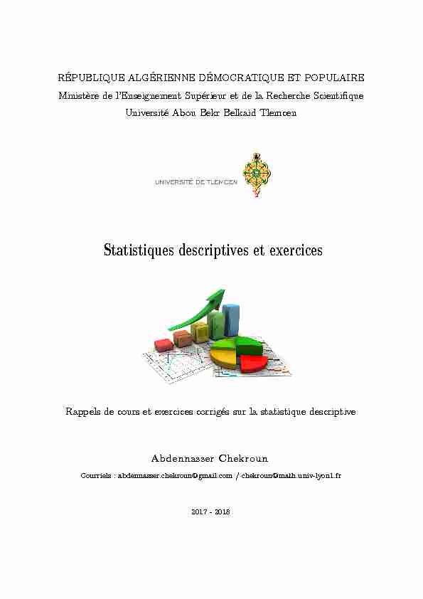 [PDF] Statistiques descriptives et exercices