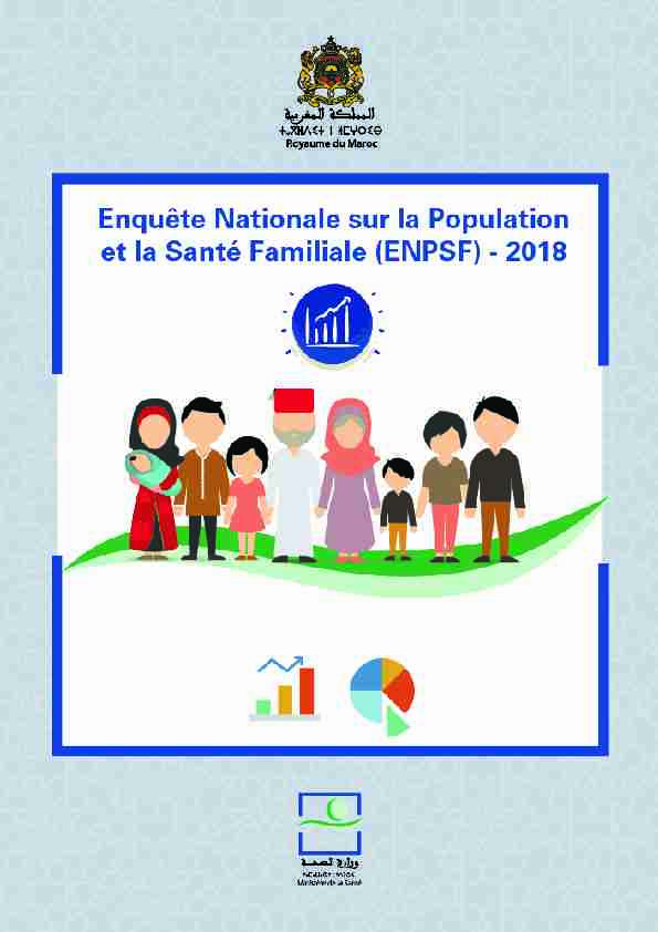 Enquête Nationale sur la Population et la Santé Familiale(ENPSF