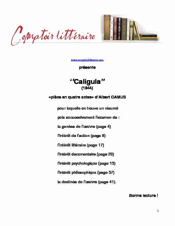 [PDF] 993-camus-caligula-pdf - Comptoir Littéraire