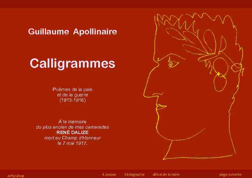 [PDF] Calligrammes - artyuiop