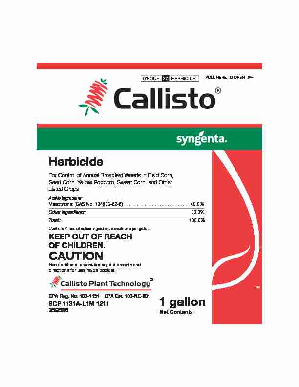 Callisto Label1Q - AGRIAN by Telus Agriculture