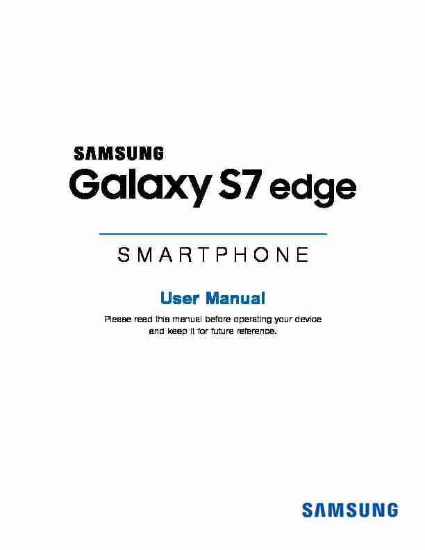 Samsung Galaxy S7 Edge G935T User Manual - T-Mobile
