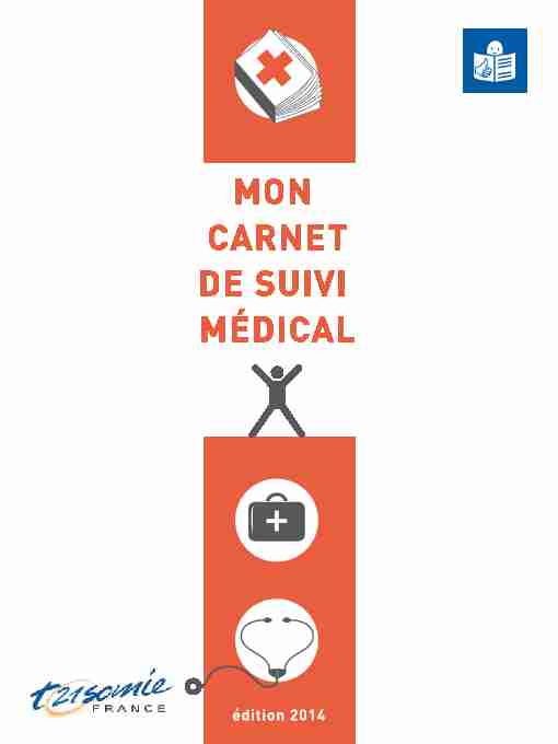 [PDF] carnet de suivi médical - Santé très facile