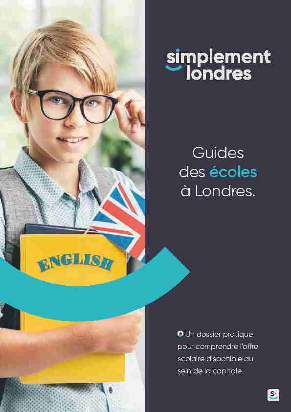 Guides des écoles à Londres.
