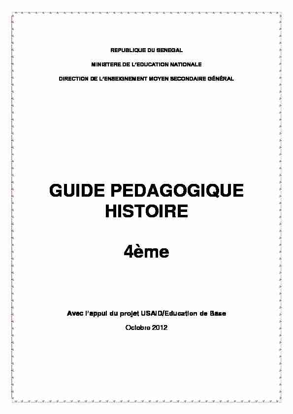[PDF] LAFRIQUE AU XVIe SIECLE - CEM OUSMANE NGOM