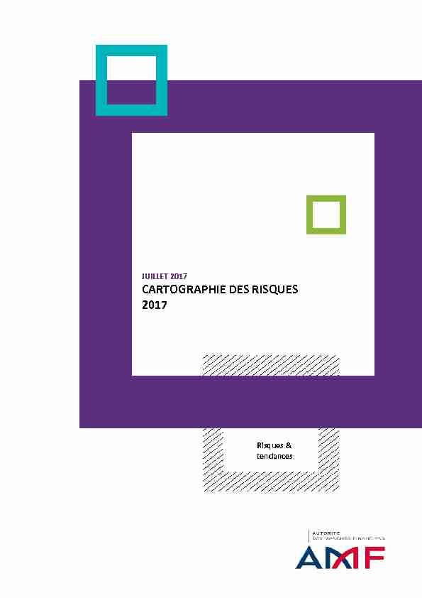 CARTOGRAPHIE DES RISQUES 2017