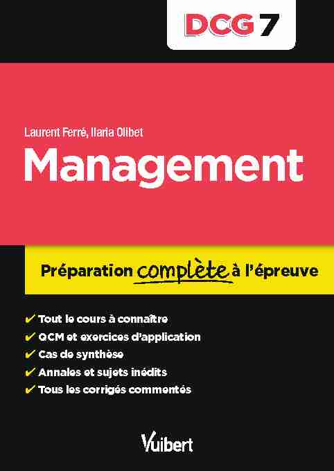 [PDF] DCG 7 Management