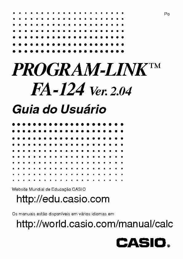 PROGRAM-LINK FA-124 Ver. 2.04