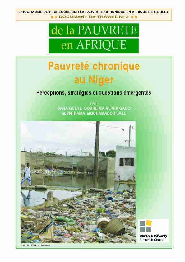 [PDF] de la PAUVRETE en AFRIQUE - GOVUK