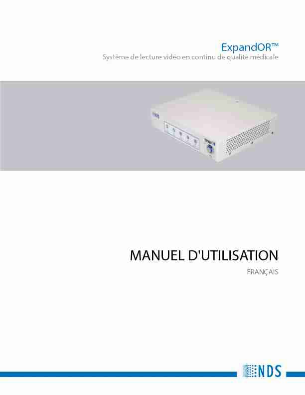 60A0589-C ExpandOR User Manual (FR)